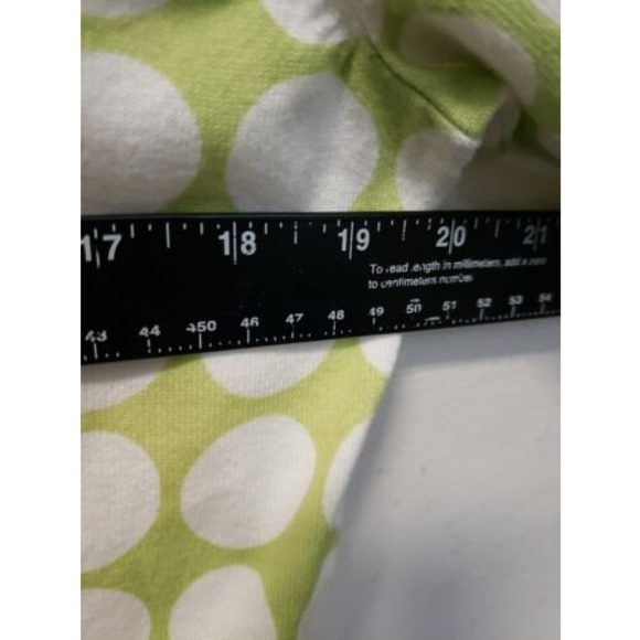 Christopher & Banks Green White Polka Dot Cardigan Sweater Women's Size XL - Picture 5 of 6